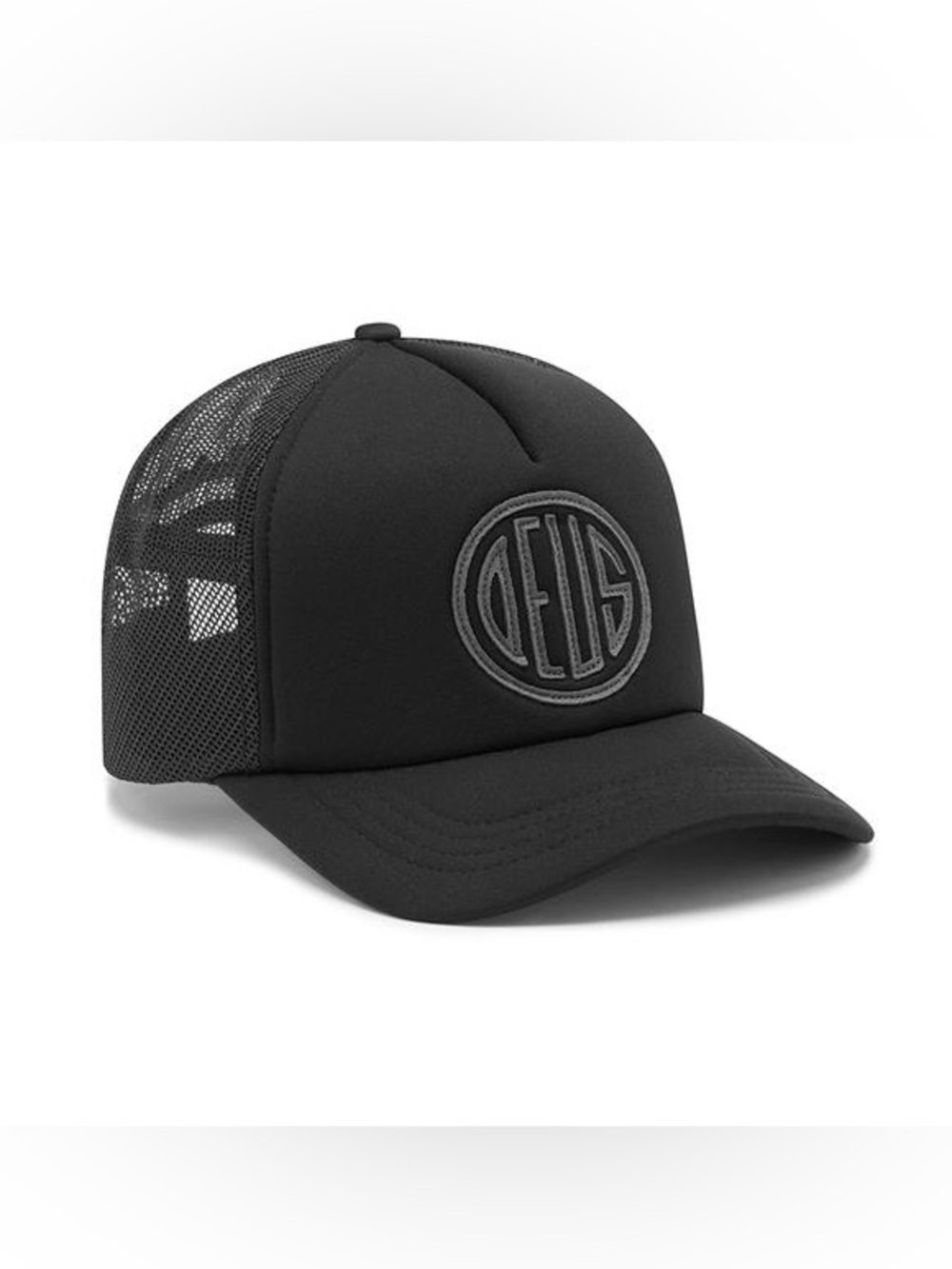 DEUS EX MACHINA Black Pill Logo Trucker Hat NWT 🏷️ (SOLD OUT)